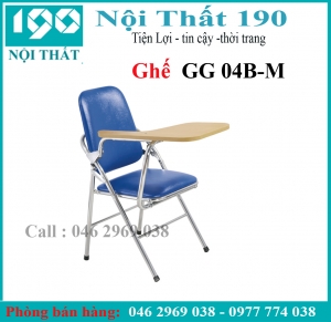 Ghế gấp liền bàn GG04B-M