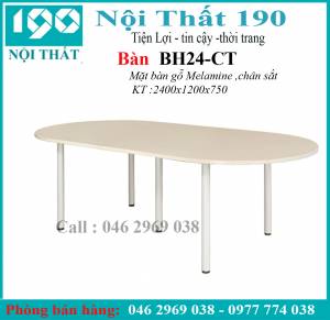 Bàn họp chân sắt  BH24-CT