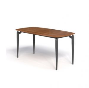 Bàn ăn chân sắt 241BA-G16