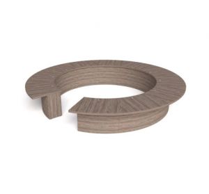 Bàn họp tròn khuyết BH46T-K
