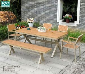 Bộ bàn ghế ngoài trời BNT2412