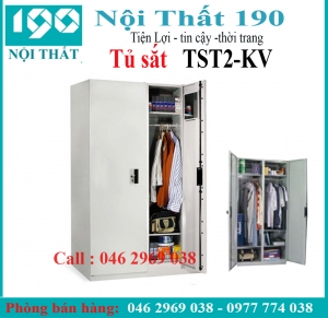 Tủ sắt quần áo TST2-KV