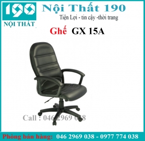 Ghế xoay da GX15A