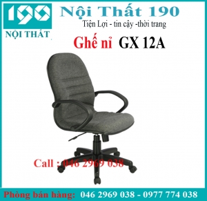 Ghế xoay nỉ GX12A