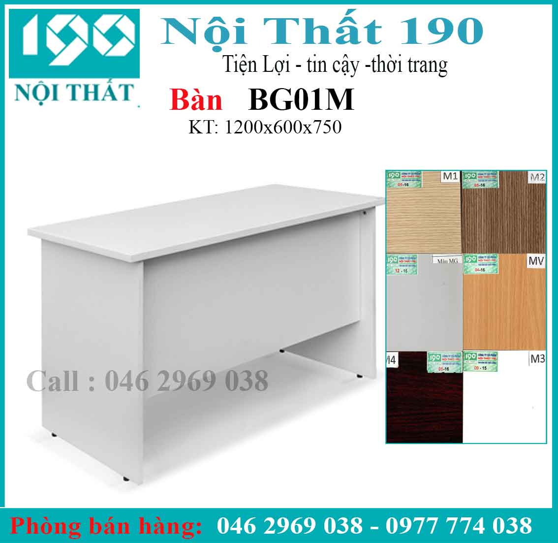 Bànchân gỗ  BG01-M
