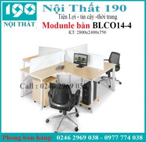 Cụm  bàn làm việc BLCO14-4