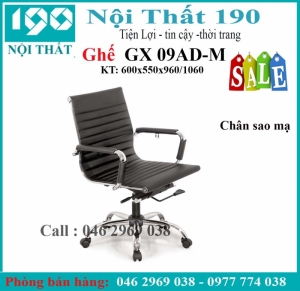 Ghế xoay da GX19AD-M (S6)