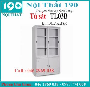 Tủ sắt cánh trượt TL03B