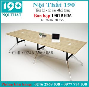 Bàn họp chân sắt 1901BH36