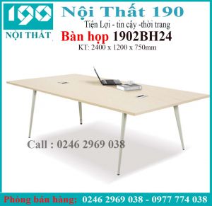 Bàn họp chân sắt 1902BH24
