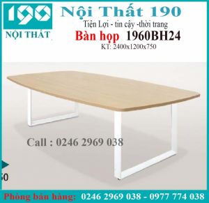 Bàn họp chân sắt 1906BH24