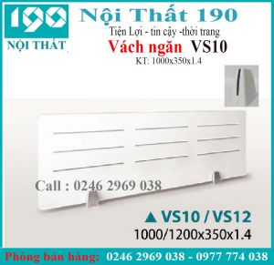 vách ngăn trên mặt bàn VS10