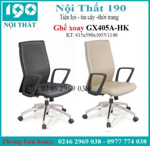 Ghế xoay da GX405A-HK