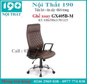Ghế xoay da GX405B-M