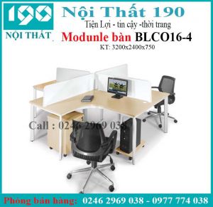 Cụm  bàn làm việc BLCO16-4