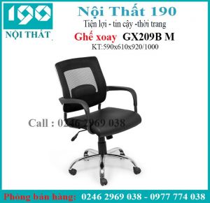 Ghế xoay lưới GX209B-M (S6)