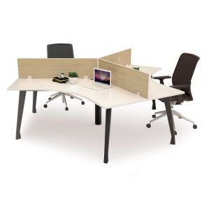 Cụm bàn làm việc chân sắt 1904BLC3