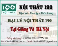Đại lý Nội thất 190 tại giảng võ Hà Nội